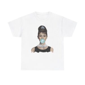 Audrey Hepburn Bubble T Shirt