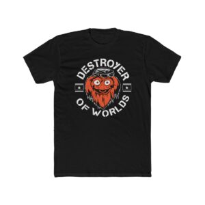 Gritty Destroyer Of Worlds Charcoal t-shirt