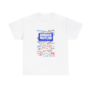 The Office Dunder Mifflin Signature tshirt