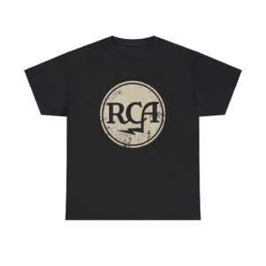 RCA Records Distressed Logo Official T Shirt