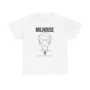 Milhouse Goes to College T-Shirt