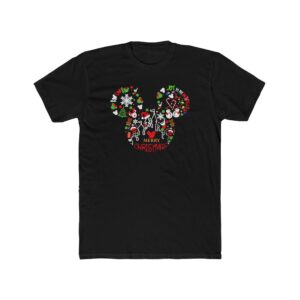 Mickey Head Christmas T Shirt