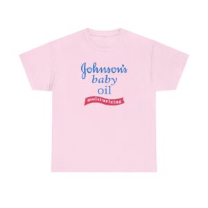 Johnsons Baby Oil Moisturizing T Shirt