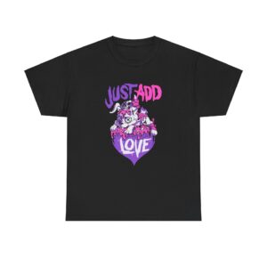 Cup Cake Cult Just Add Love Dog t shirt